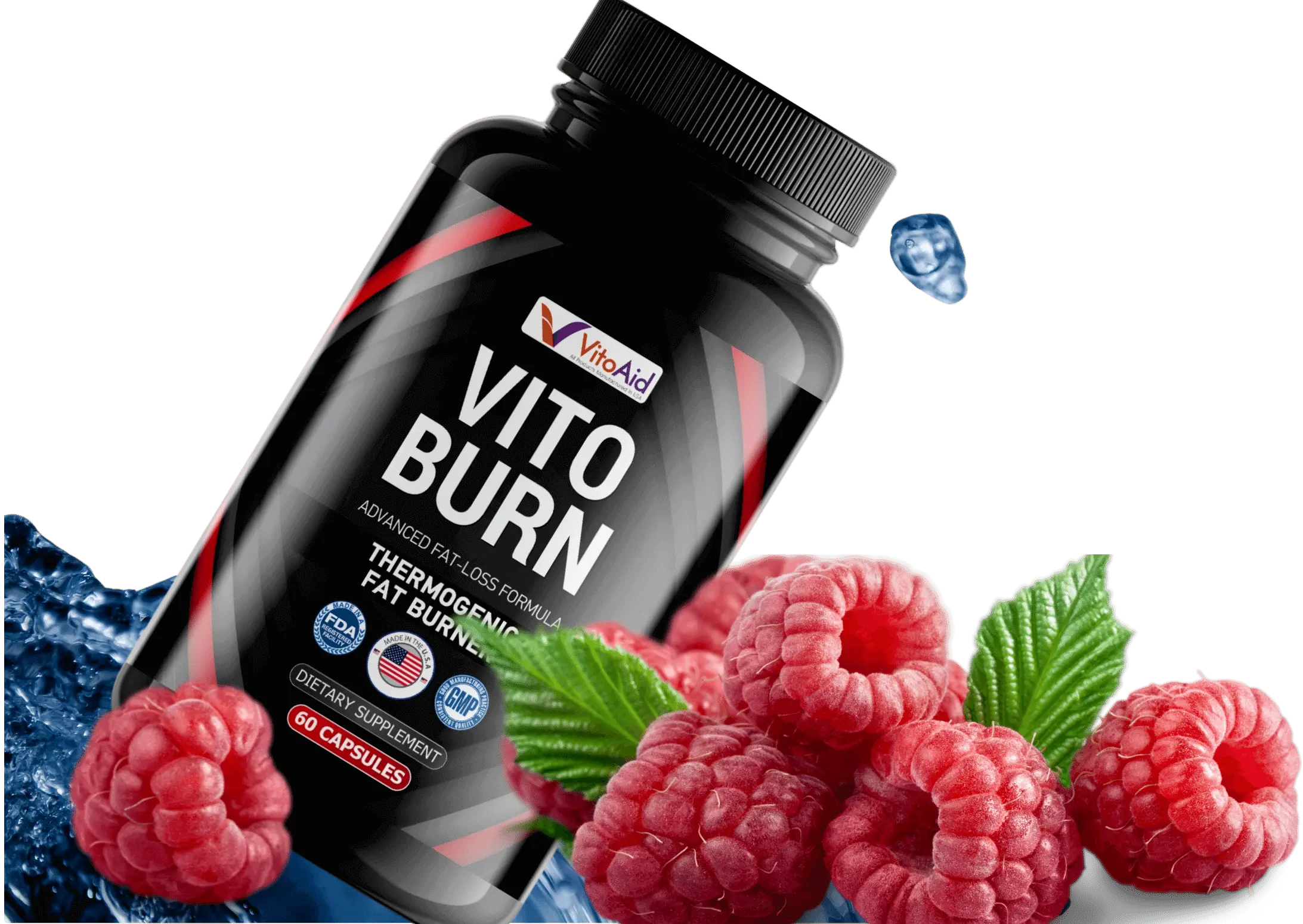 VITO BURN bottle